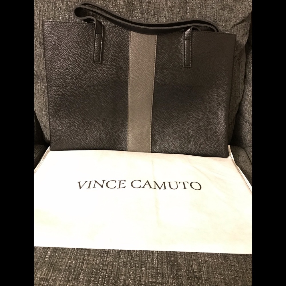 NWOT Vince Camuto Luck Tote in Black